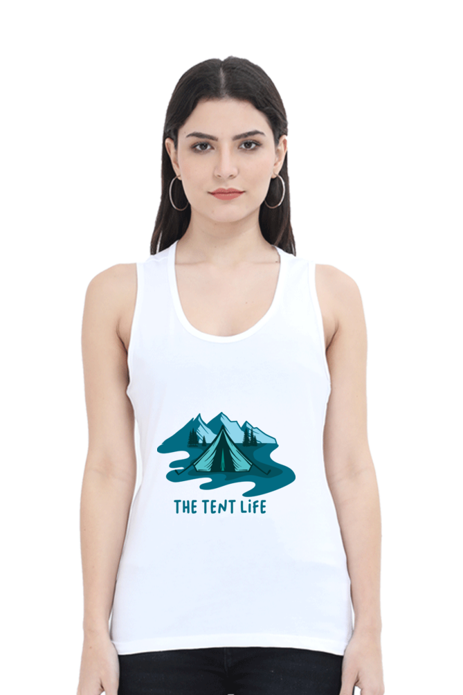 Women Adventure Tank Top -  tent