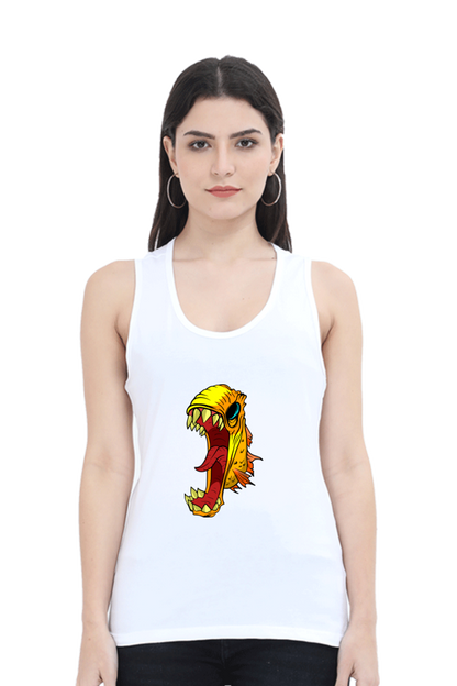 Women Animal's & Monster's Tank Top -  monster fish