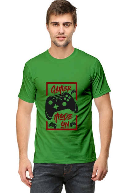 Gamer Unisex Cotton Round Neck T-shirt - Mode