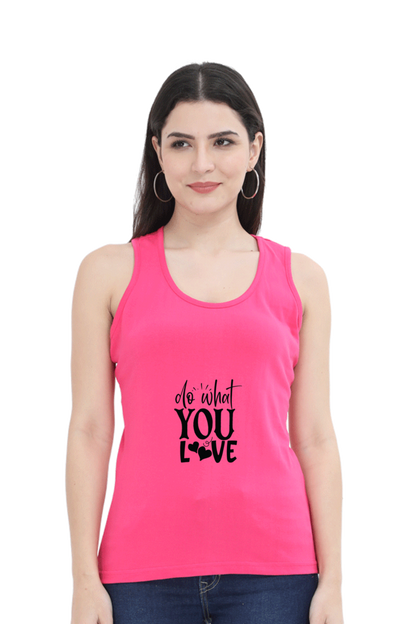 Women Motivational Tank Top -  You Love