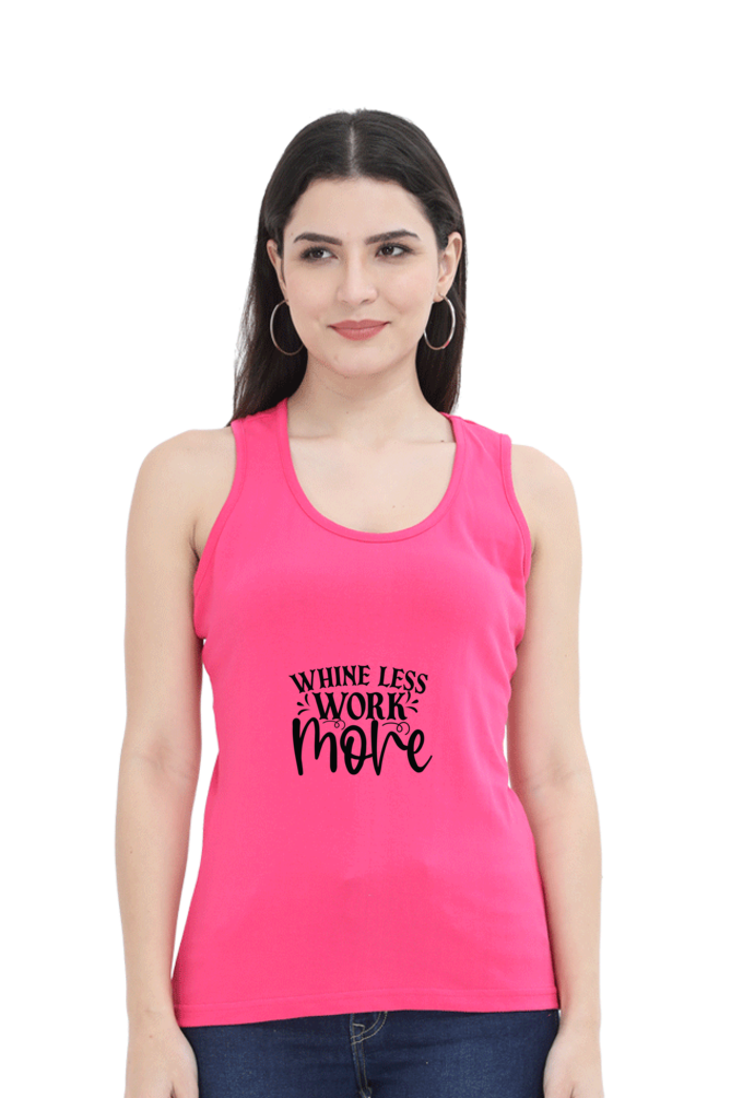 Women Motivational Tank Top -  Whine