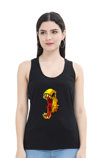 Women Animal's & Monster's Tank Top -  monster fish