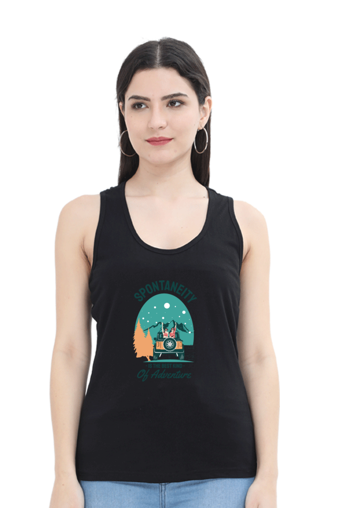 Women Adventure Tank Top -  spontaneity