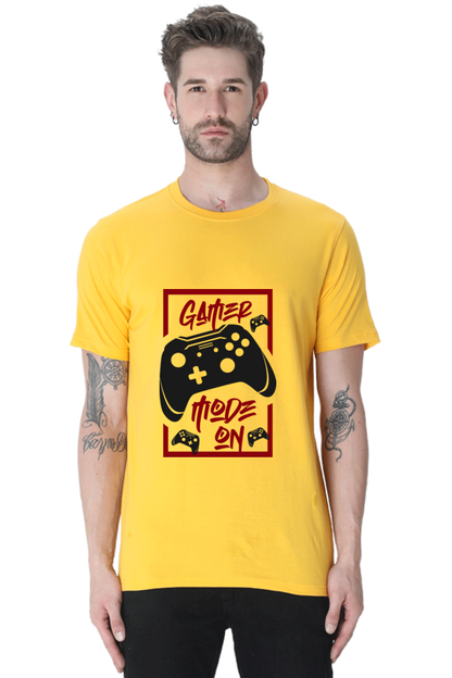 Gamer Unisex Cotton Round Neck T-shirt - Mode