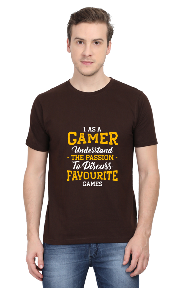 Gamer Unisex Cotton Round Neck T-shirt - The Passion