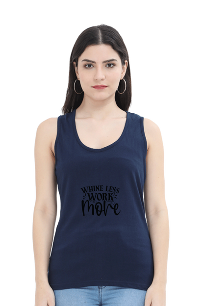 Women Motivational Tank Top -  Whine