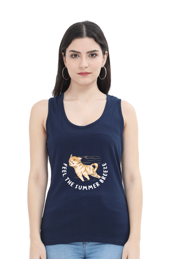 Women Funny & Queen SVG Tank Top -  Breeze