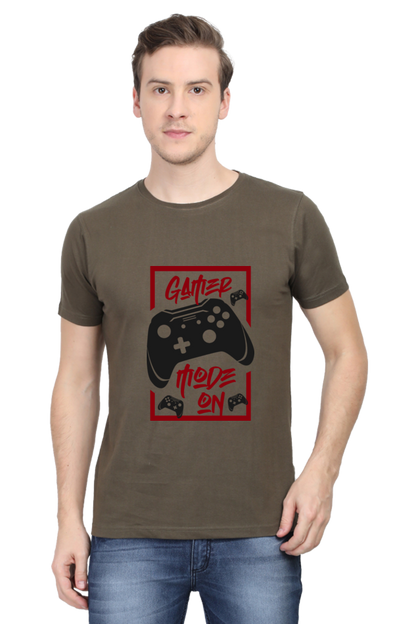 Gamer Unisex Cotton Round Neck T-shirt - Mode