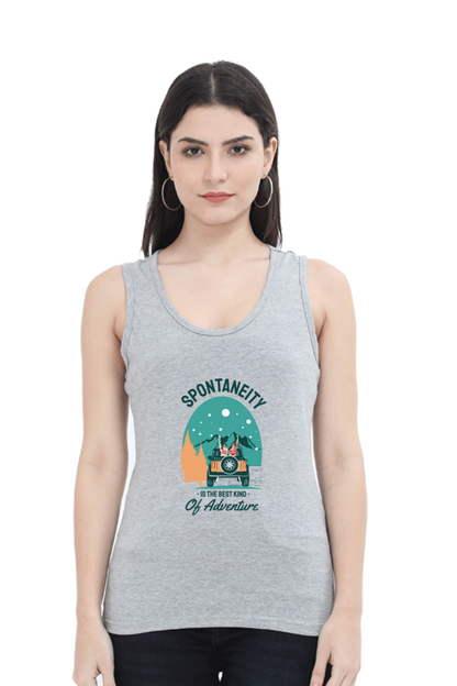 Women Adventure Tank Top -  spontaneity