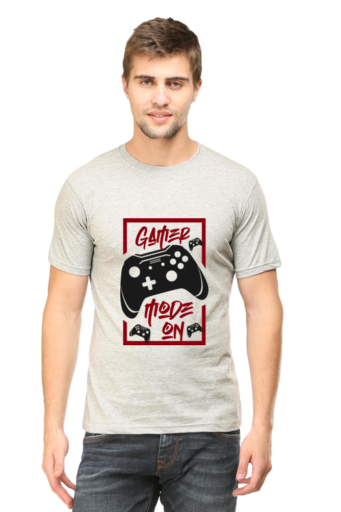 Gamer Unisex Cotton Round Neck T-shirt - Mode