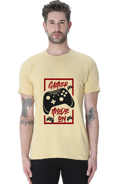 Gamer Unisex Cotton Round Neck T-shirt - Mode