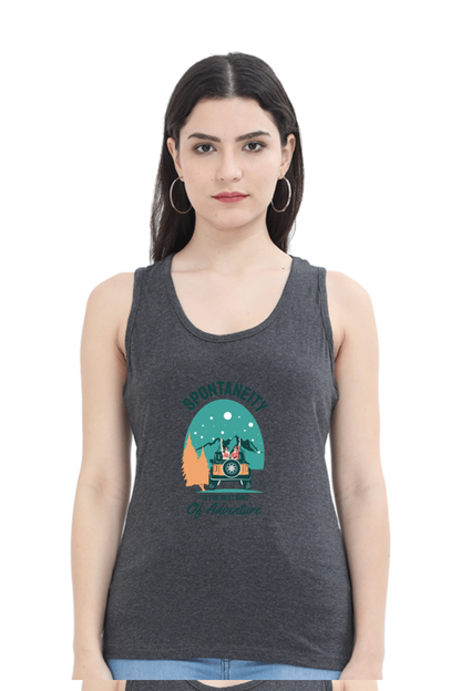 Women Adventure Tank Top -  spontaneity