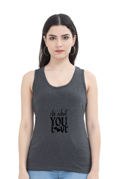 Women Motivational Tank Top -  You Love