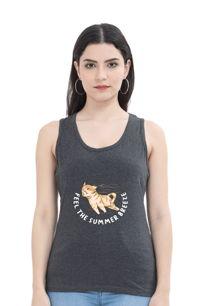 Women Funny & Queen SVG Tank Top -  Breeze