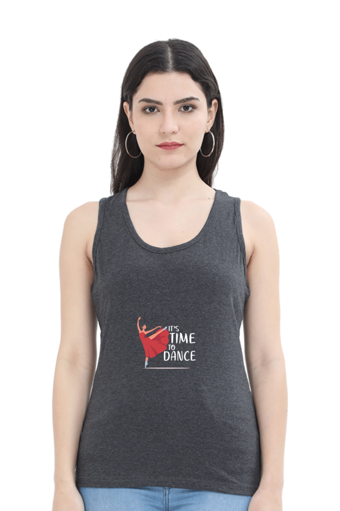 Women Dance Tank Top -  time to dance