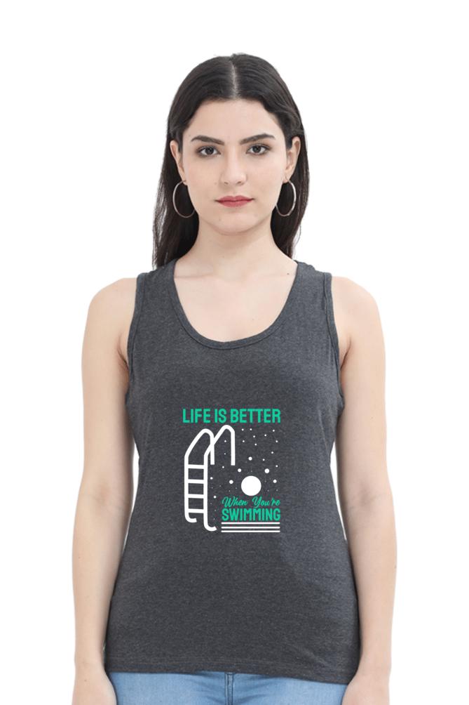 Women Swimming Tank Top -  Better