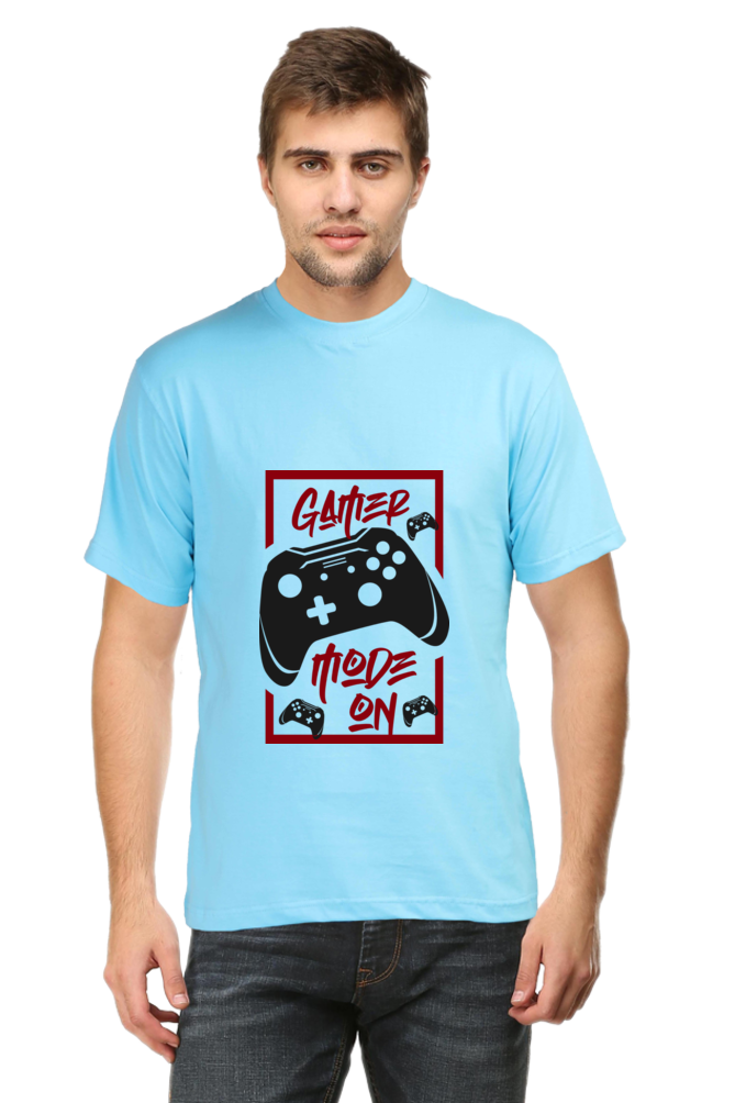 Gamer Unisex Cotton Round Neck T-shirt - Mode