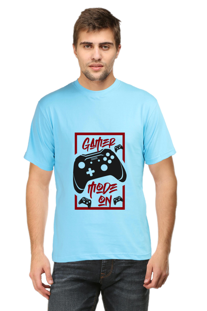 Gamer Unisex Cotton Round Neck T-shirt - Mode