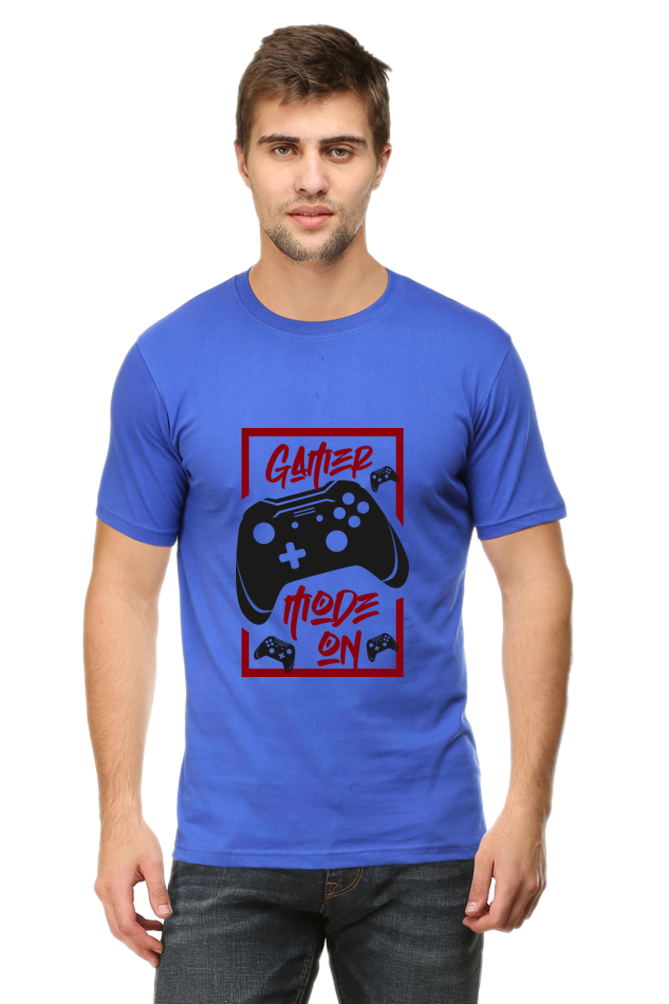 Gamer Unisex Cotton Round Neck T-shirt - Mode