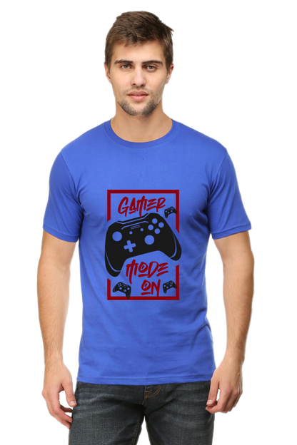 Gamer Unisex Cotton Round Neck T-shirt - Mode