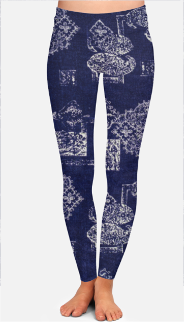 All Over Print High-Waist Art Of Tribal Leggings