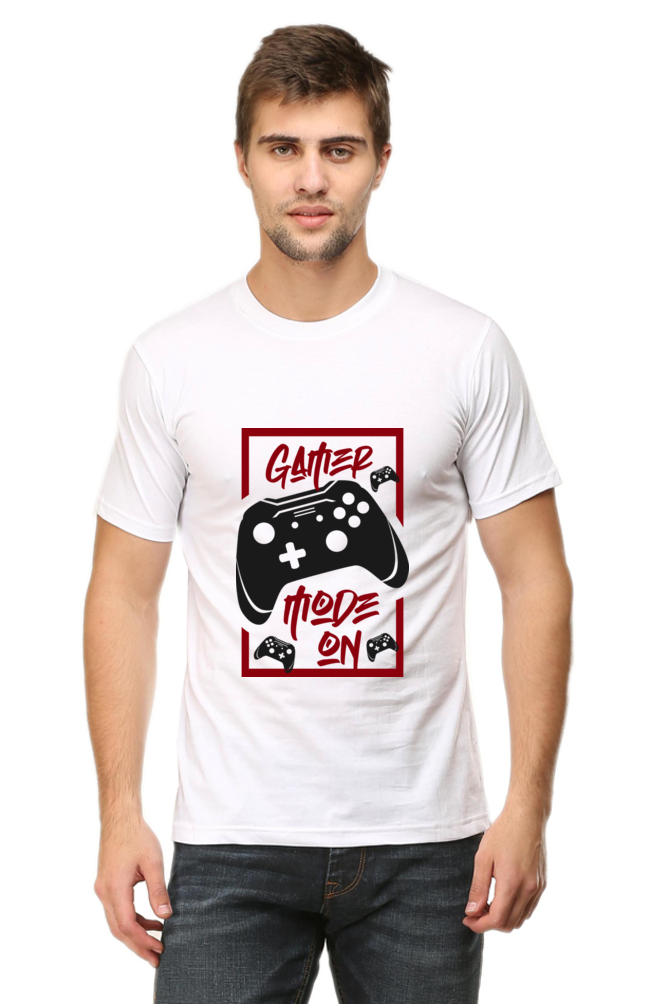 Gamer Unisex Cotton Round Neck T-shirt - Mode