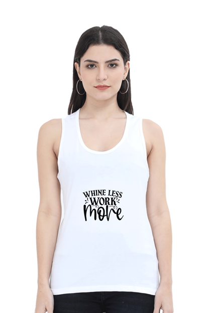 Women Motivational Tank Top -  Whine