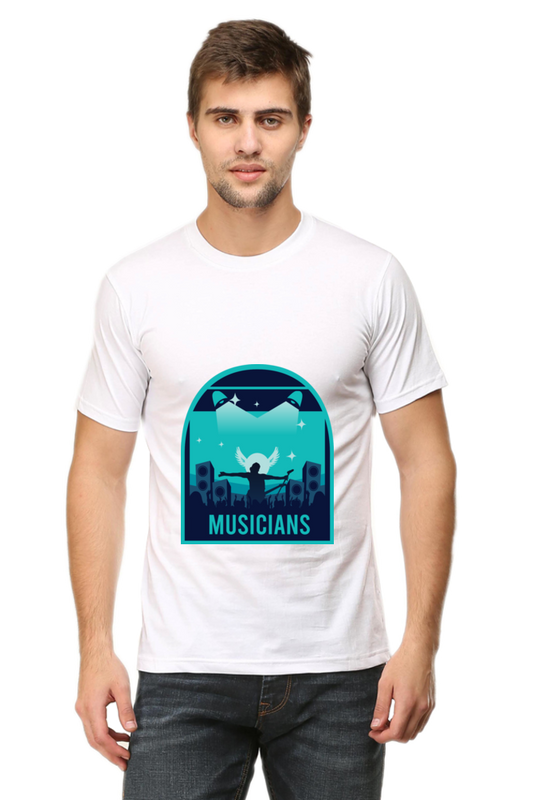 Music Unisex Cotton Round Neck T-shirt - Musicians