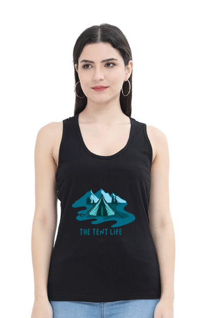 Women Adventure Tank Top -  tent