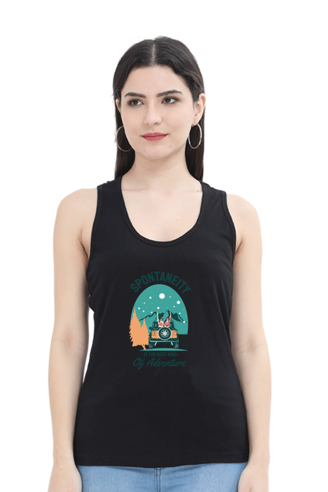 Women Adventure Tank Top -  spontaneity