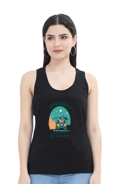 Women Adventure Tank Top -  spontaneity