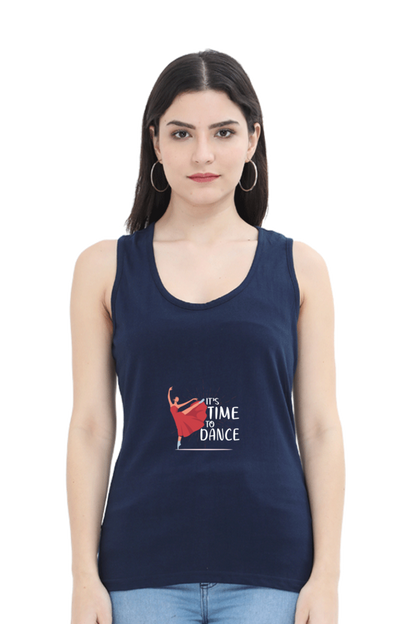 Women Dance Tank Top -  time to dance