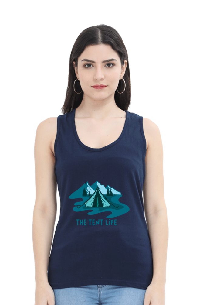 Women Adventure Tank Top -  tent