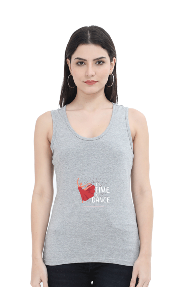 Women Dance Tank Top -  time to dance