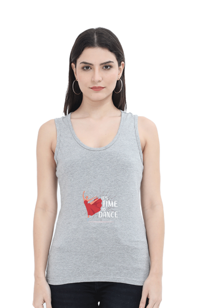 Women Dance Tank Top -  time to dance