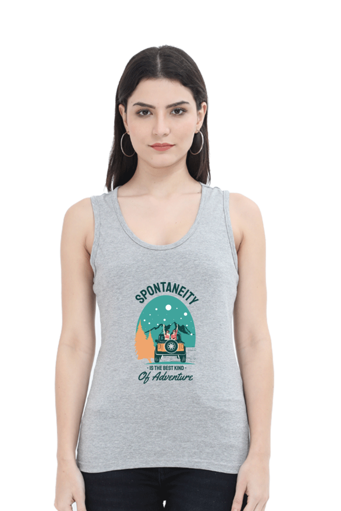 Women Adventure Tank Top -  spontaneity