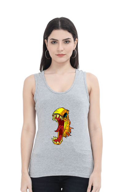 Women Animal's & Monster's Tank Top -  monster fish