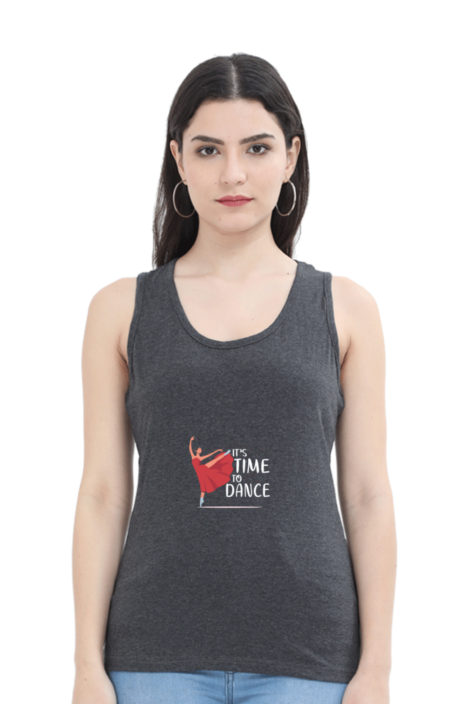 Women Dance Tank Top -  time to dance