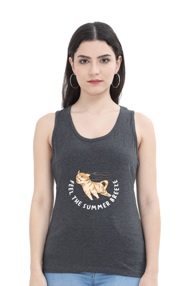 Women Funny & Queen SVG Tank Top -  Breeze