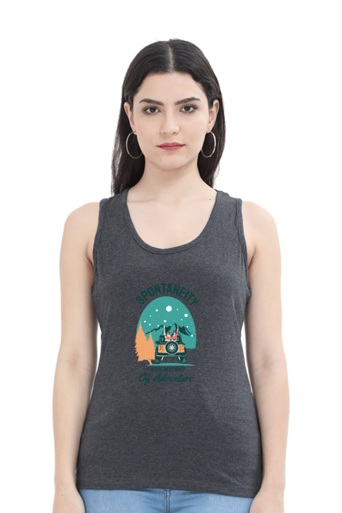 Women Adventure Tank Top -  spontaneity