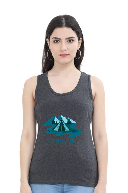 Women Adventure Tank Top -  tent