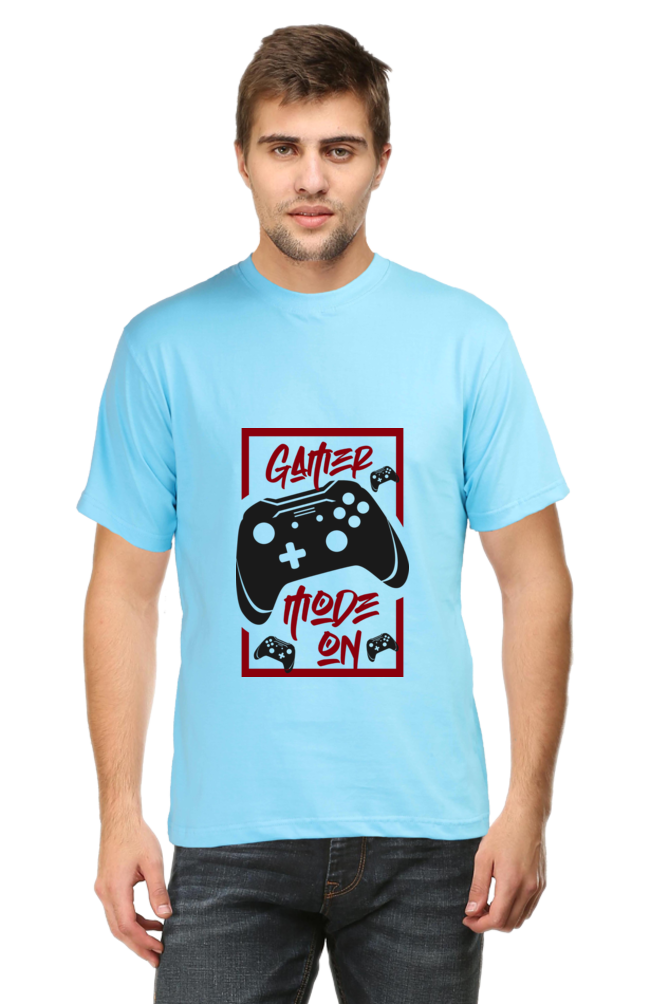 Gamer Unisex Cotton Round Neck T-shirt - Mode