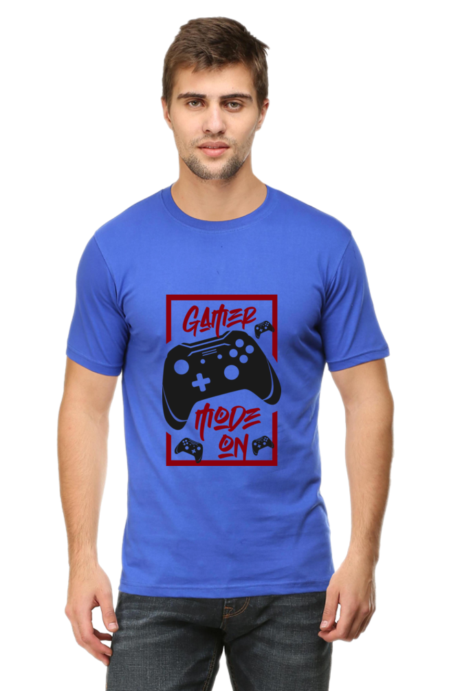 Gamer Unisex Cotton Round Neck T-shirt - Mode